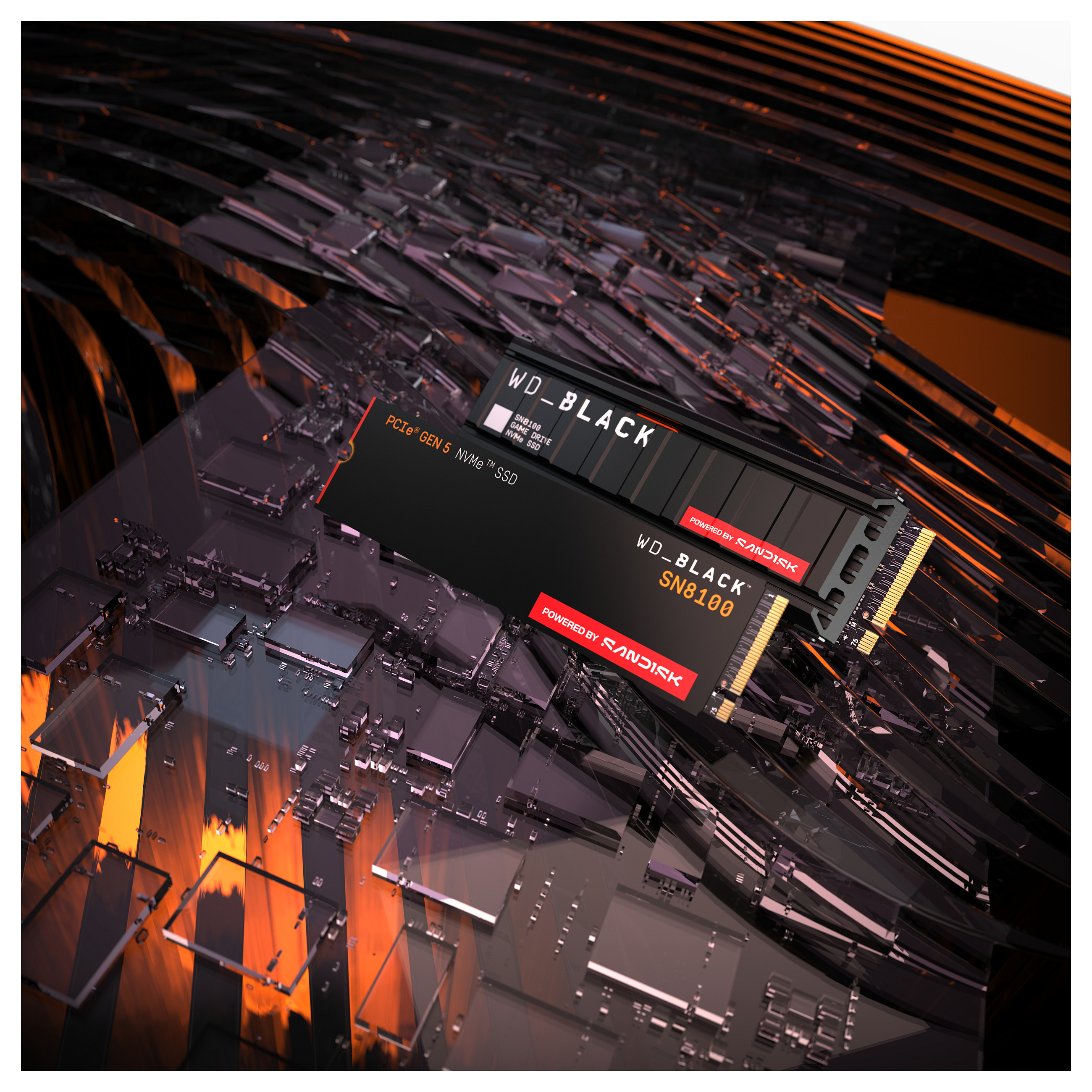 M.2 4TB WD Black SN8100 NVMe PCIe 5.0 x 4
