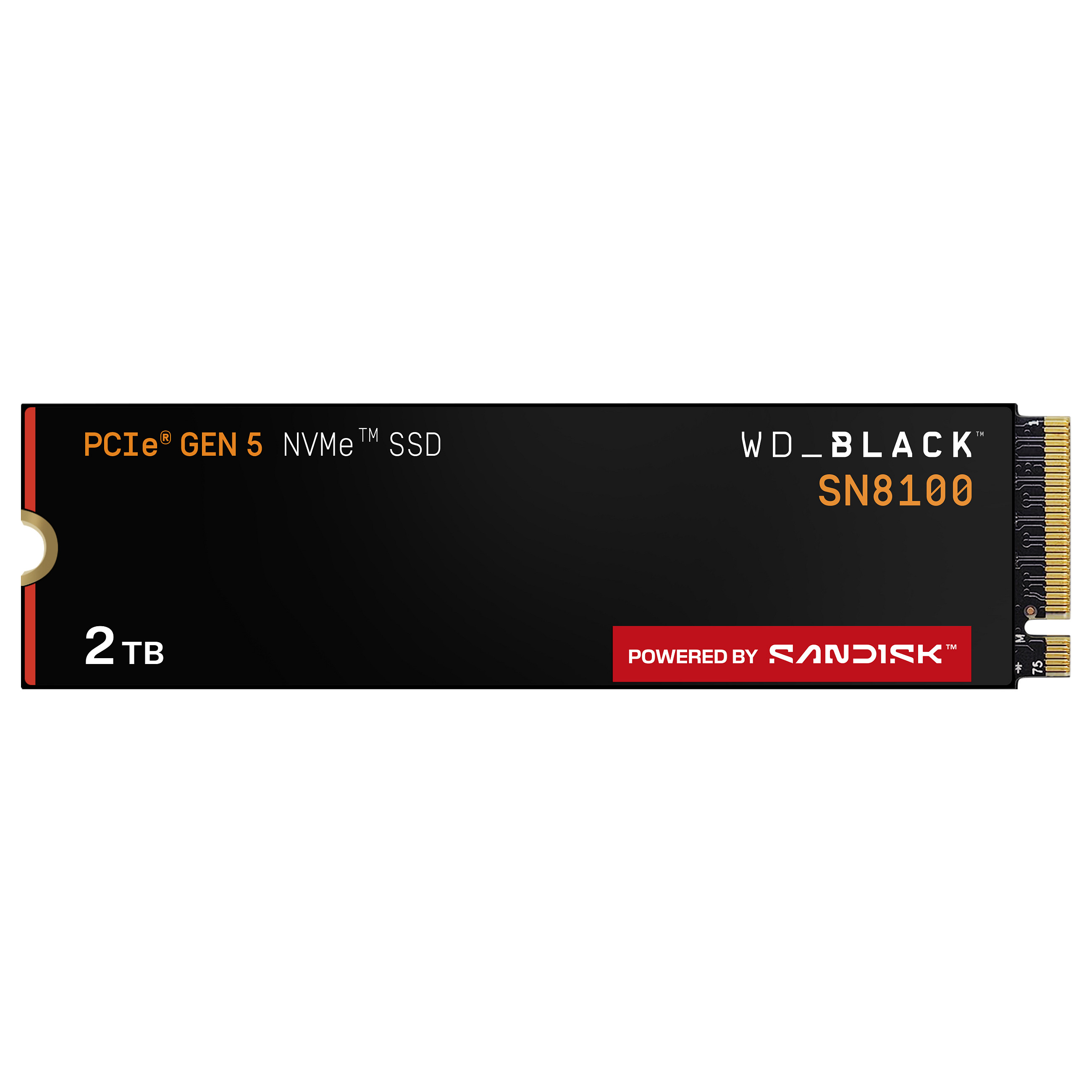 M.2 2TB WD Black SN8100 NVMe PCIe 5.0 x 4