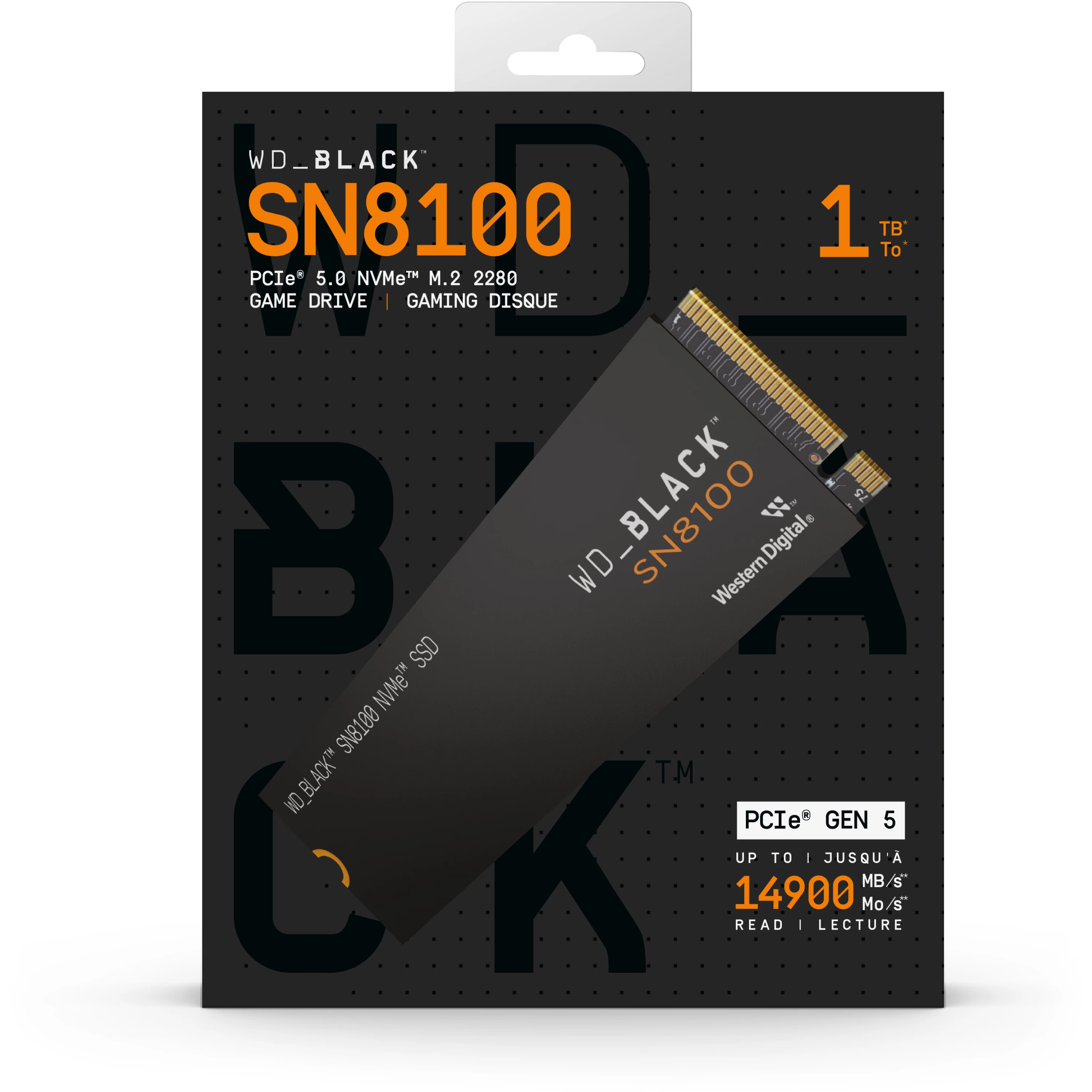 M.2 1TB WD Black SN8100 NVMe PCIe 5.0 x 4