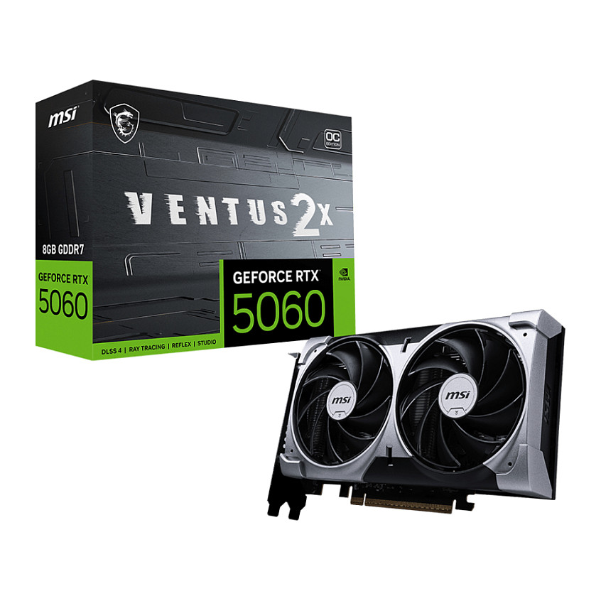 RTX 5060 8GB MSI Ventus 2X OC GDDR7