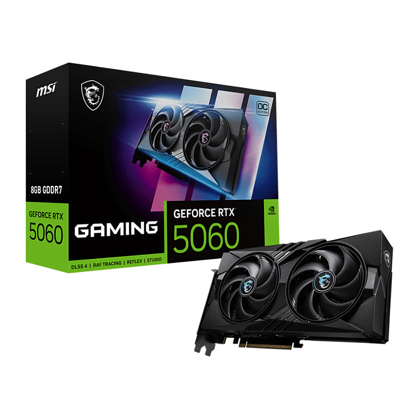 RTX 5060 8GB MSI GAMING OC GDDR7