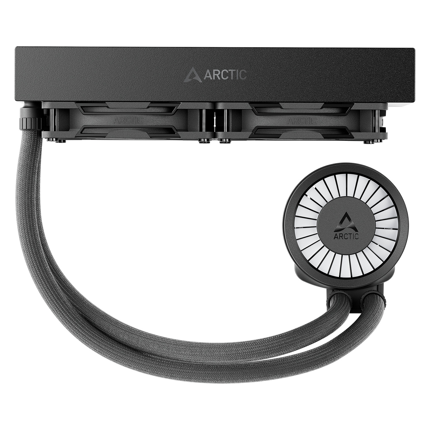 K Cooler Arctic Liquid Freezer III Pro 240 A-RGB Black/White