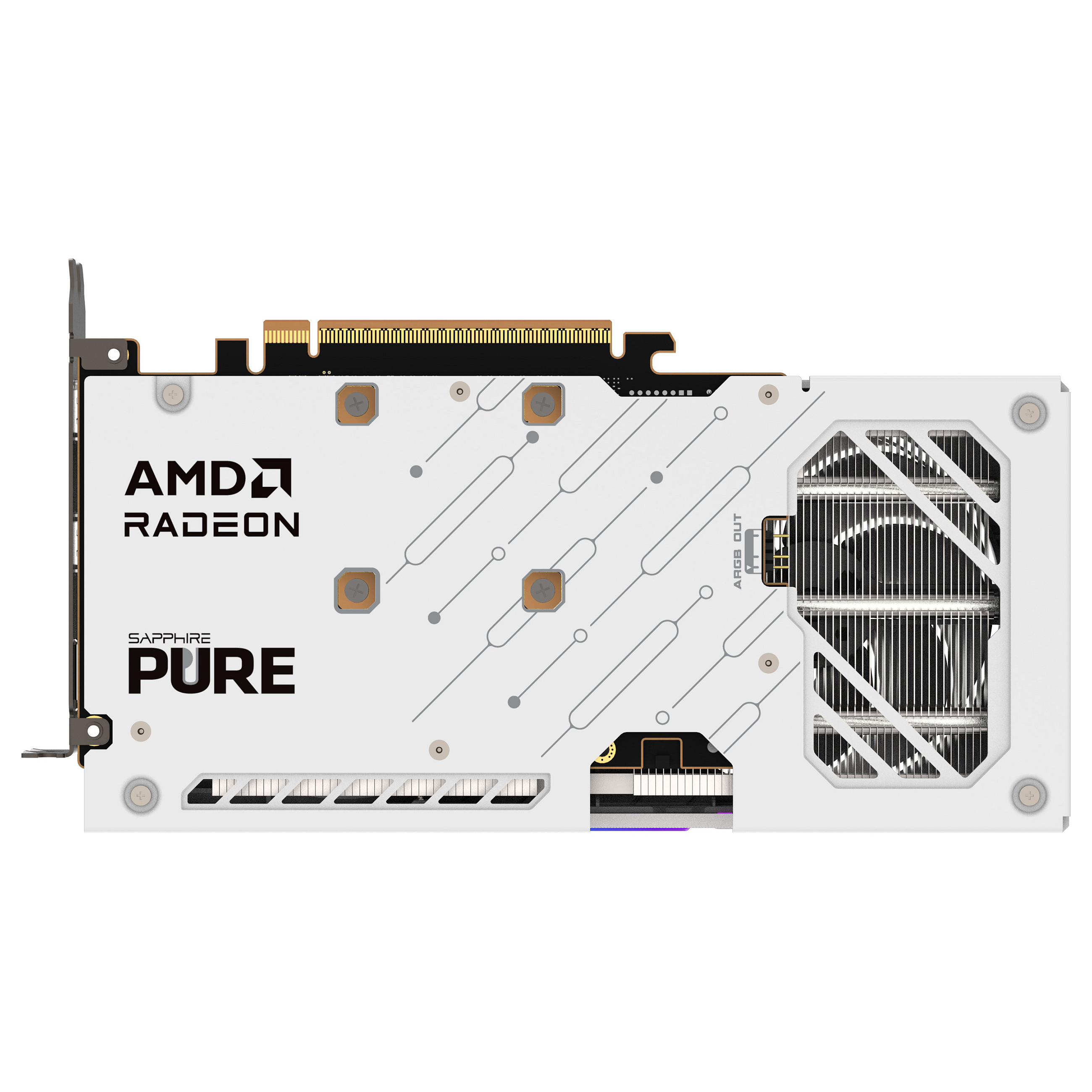 RX 9060 XT 16GB Sapphire PureRaedeon OC GDDR6 white