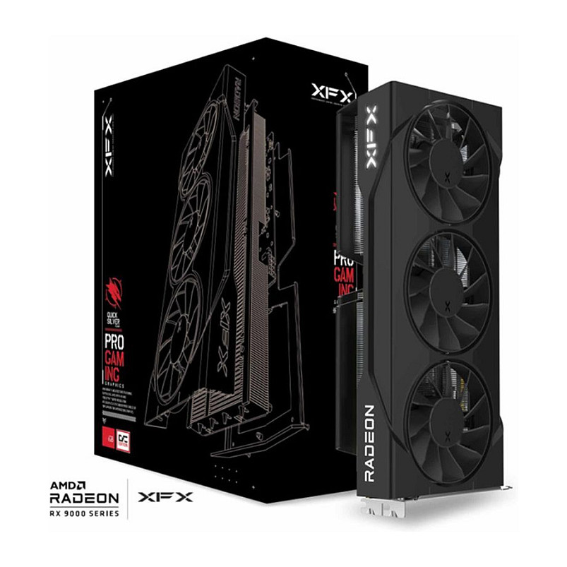 RX 9060 XT 16GB XFX Radeon SWIFT OC GDDR6 3 Fan