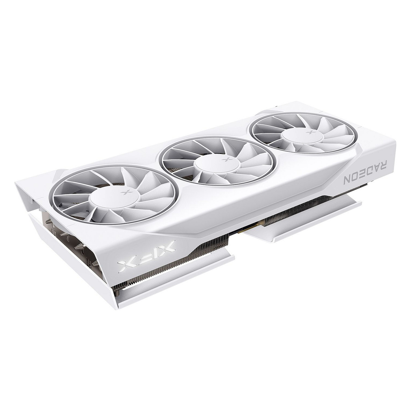 RX 9060 XT 16GB XFX Radeon SWIFT OC GDDR6 3 Fan white