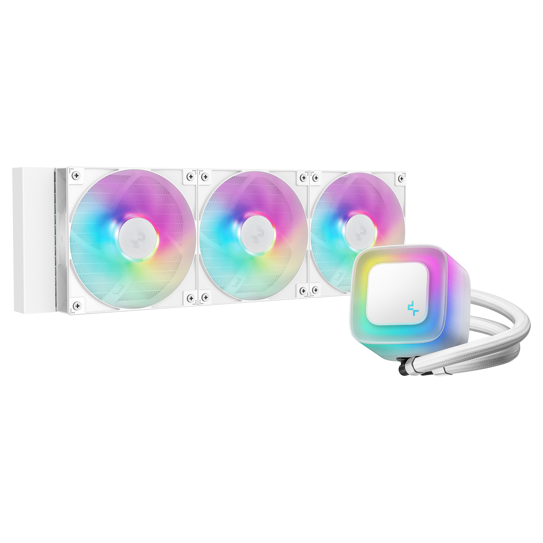 K Cooler Wasserkühlung Deepcool LE360 WH V2