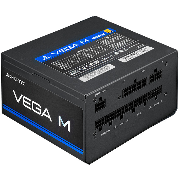 1000W Chieftec Vega M Series PPG-1000-C 80+ Gold