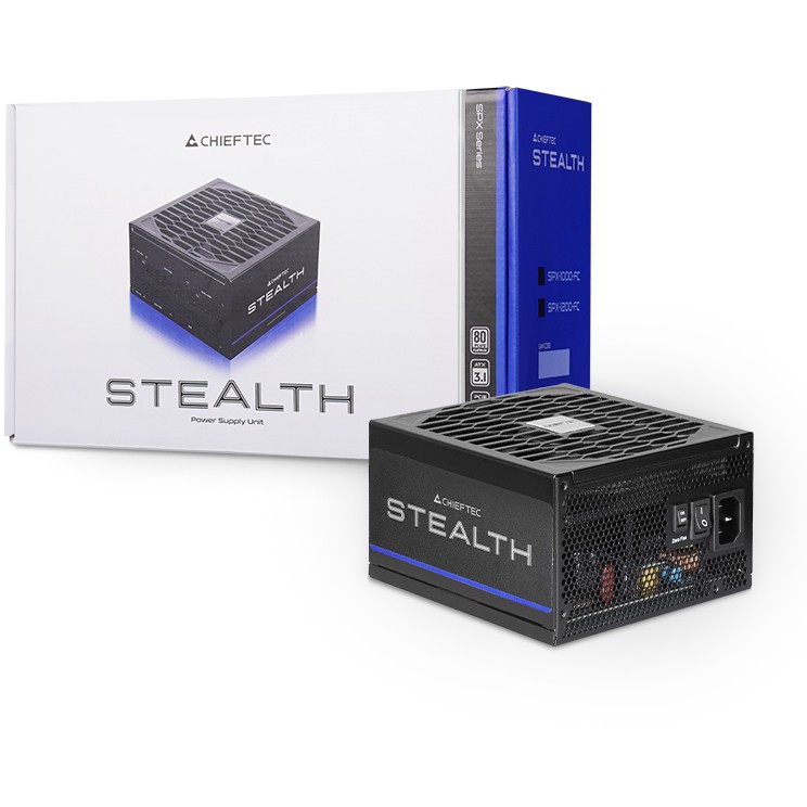 1200W Chieftec STEALTH Series SPX-1200-FC 80+ Platin