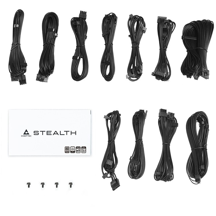 1200W Chieftec STEALTH Series SPX-1200-FC 80+ Platin
