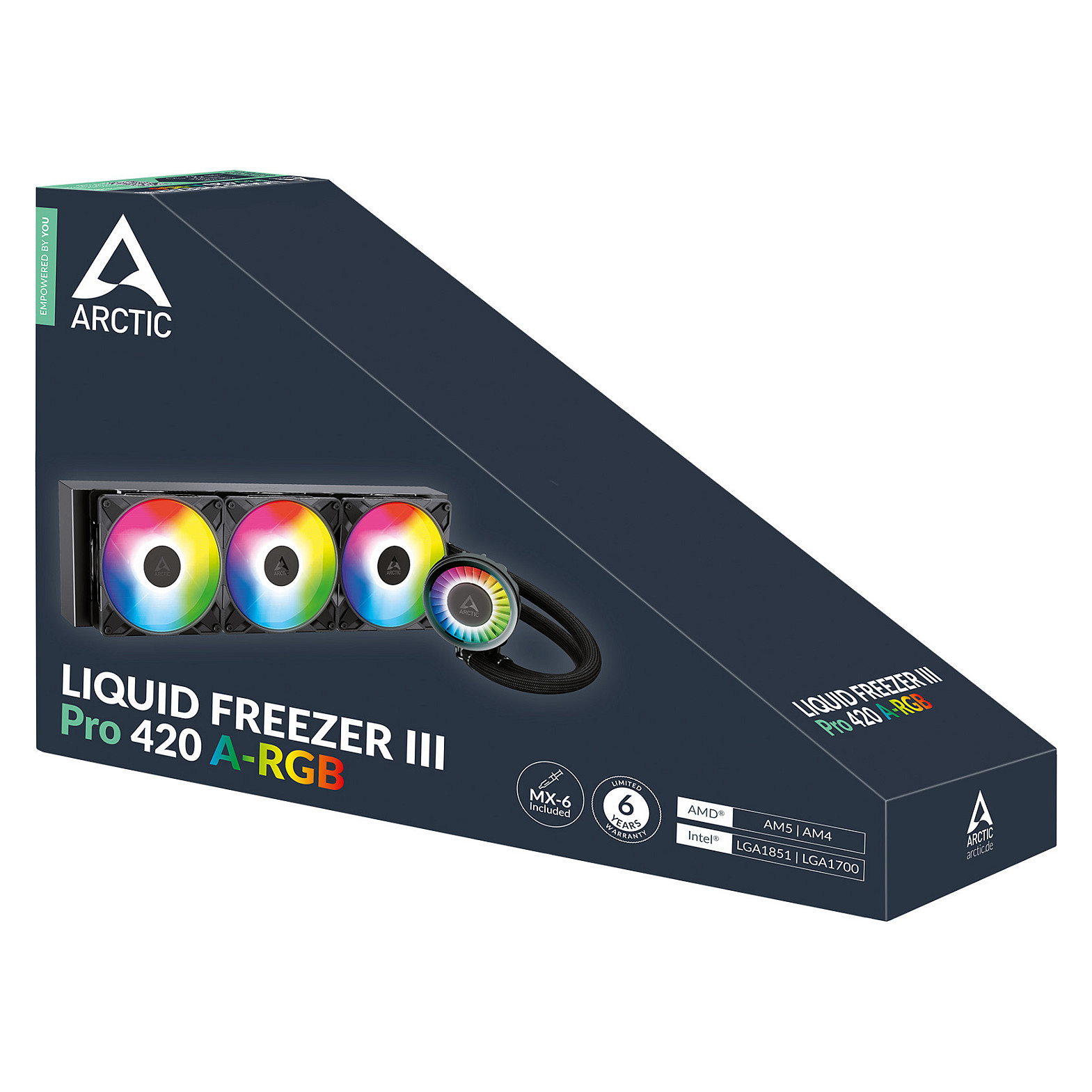K Cooler Wasserkühlung Arctic Liquid Freezer III Pro 420 A-RGB
