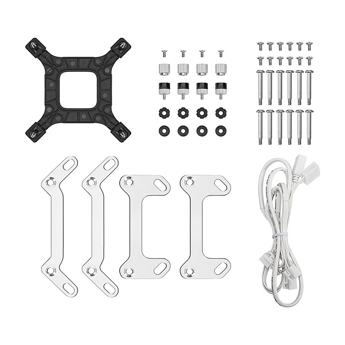 K Cooler Wasserkühlung Deepcool LM360 White