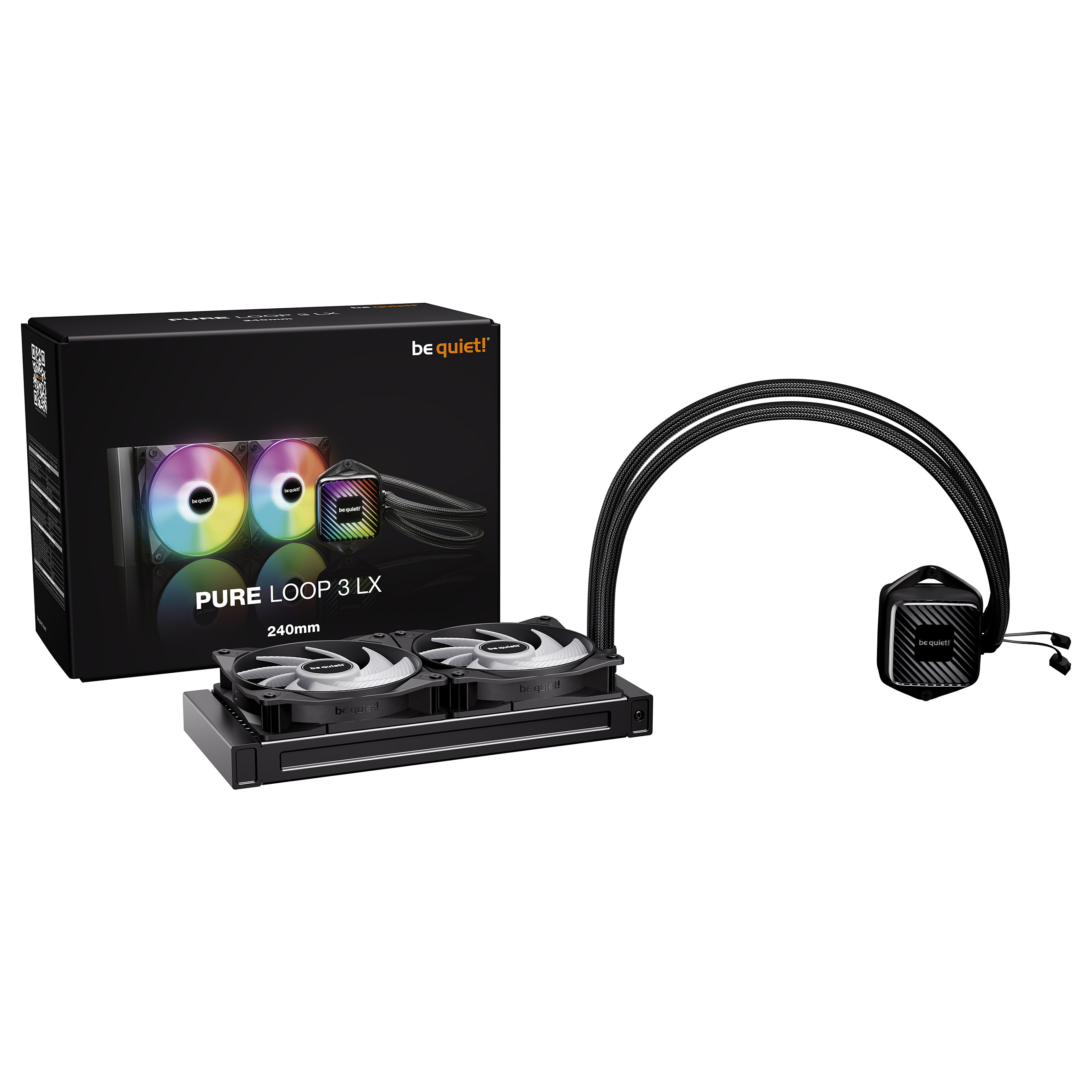 K Cooler Wasserkühlung be quiet! PURE Loop 3 LX 240mm