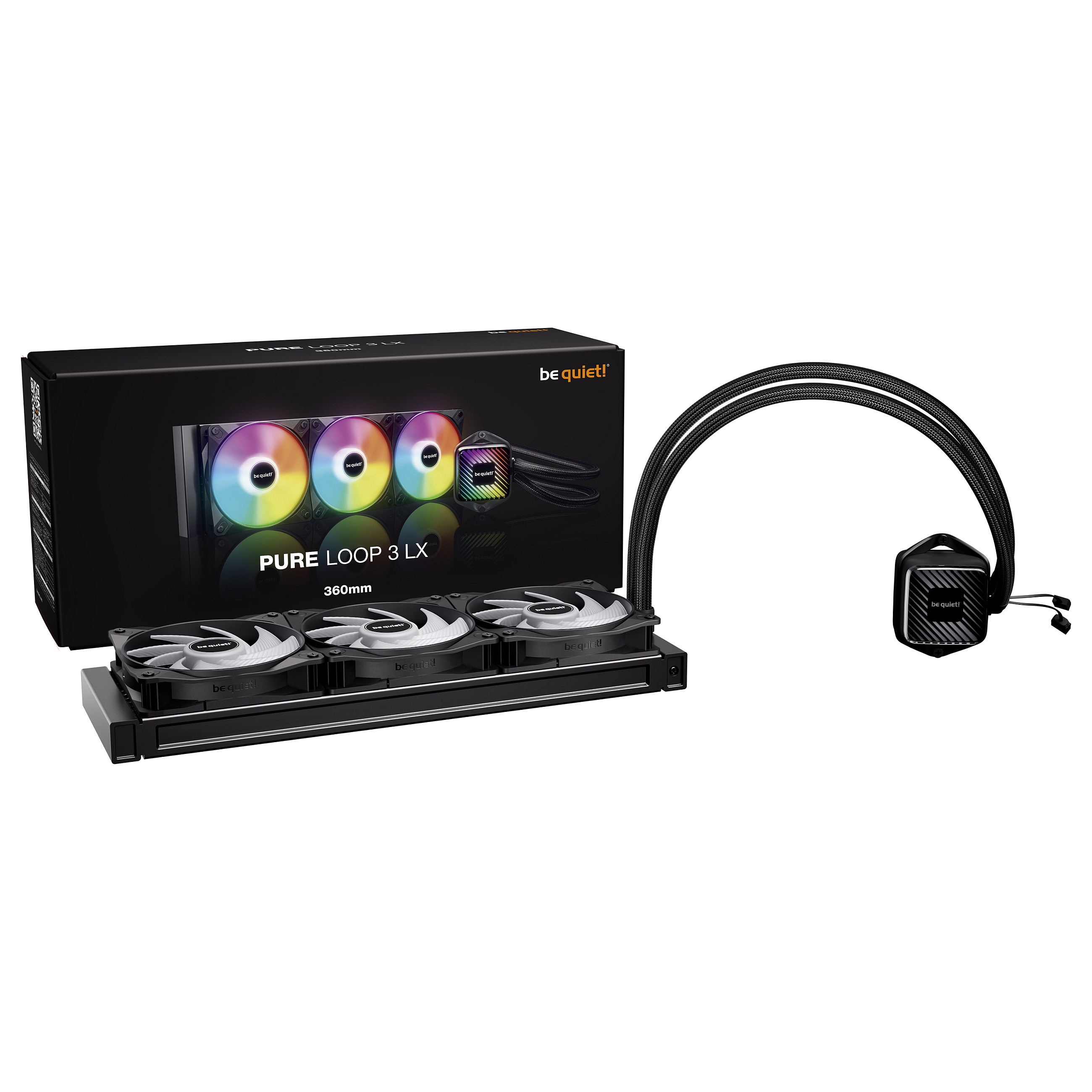 K Cooler Wasserkühlung be quiet! PURE Loop 3 LX 360mm
