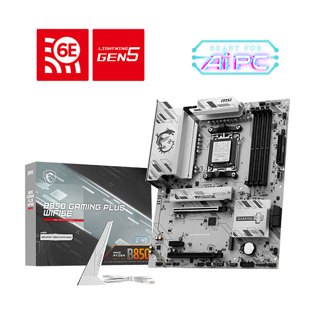 AM5 MSI B850 GAMING PLUS WIFI6E