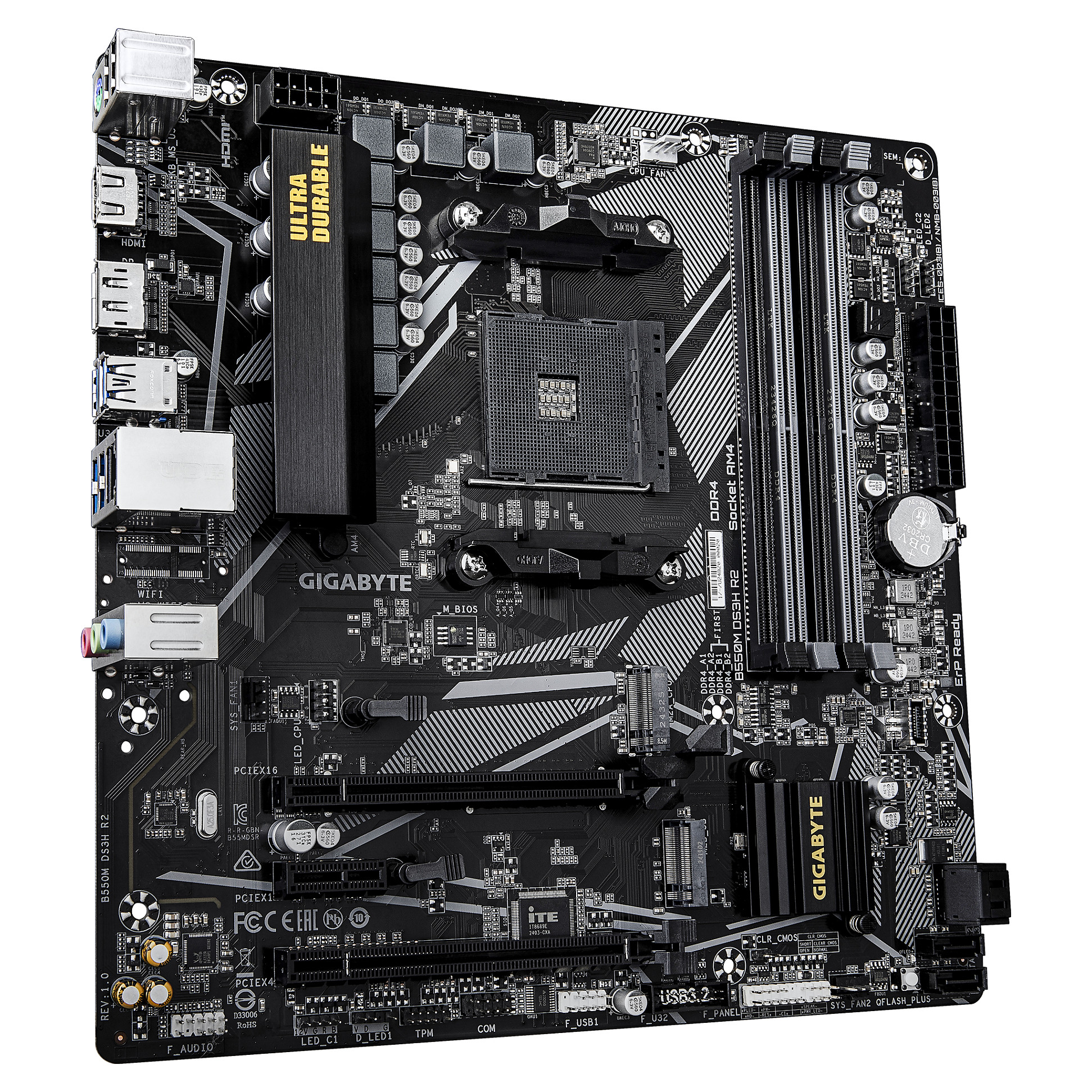 AM4 Gigabyte B550M DS3H R2 mATX