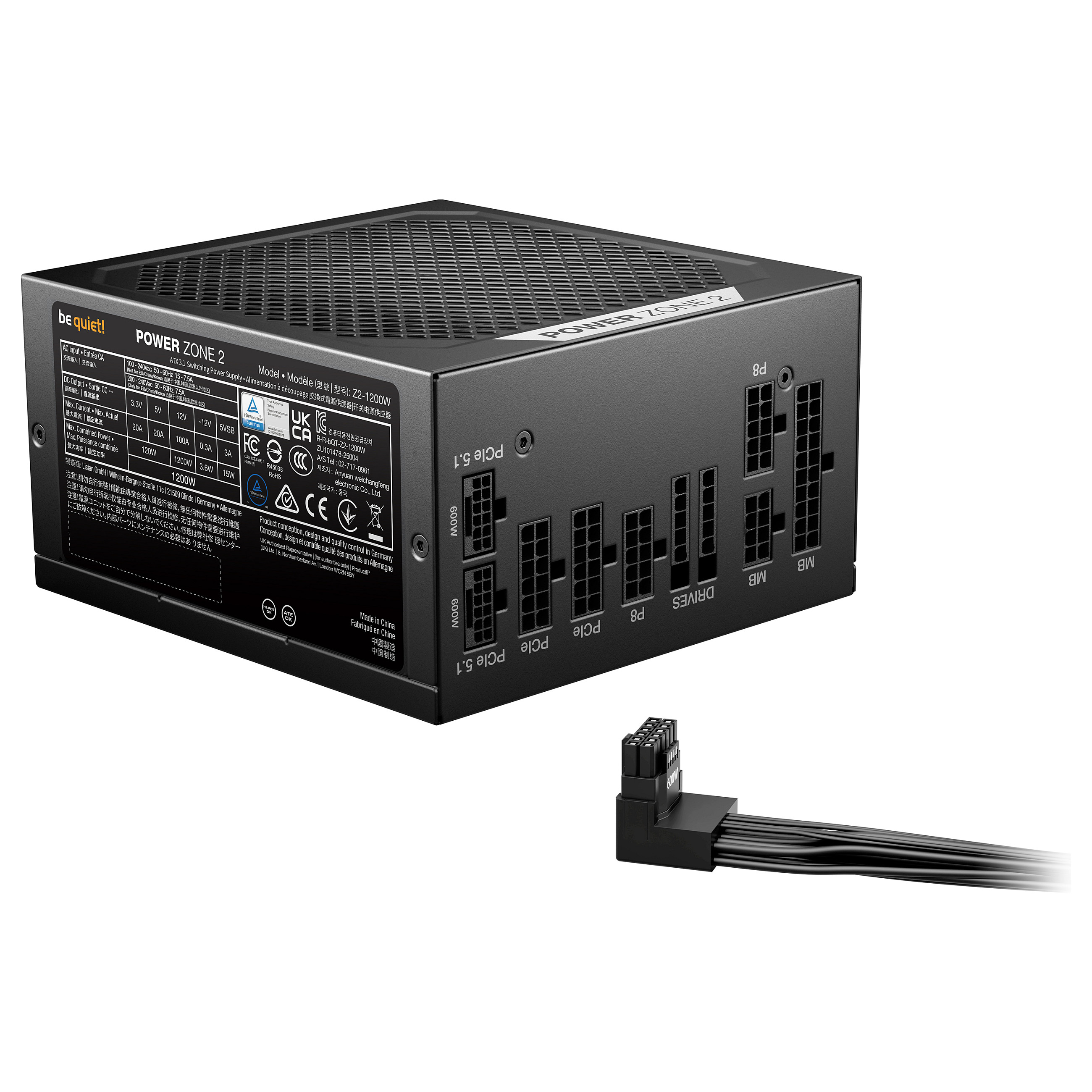 be quiet! Power Zone 2 1200W ATX 3.1