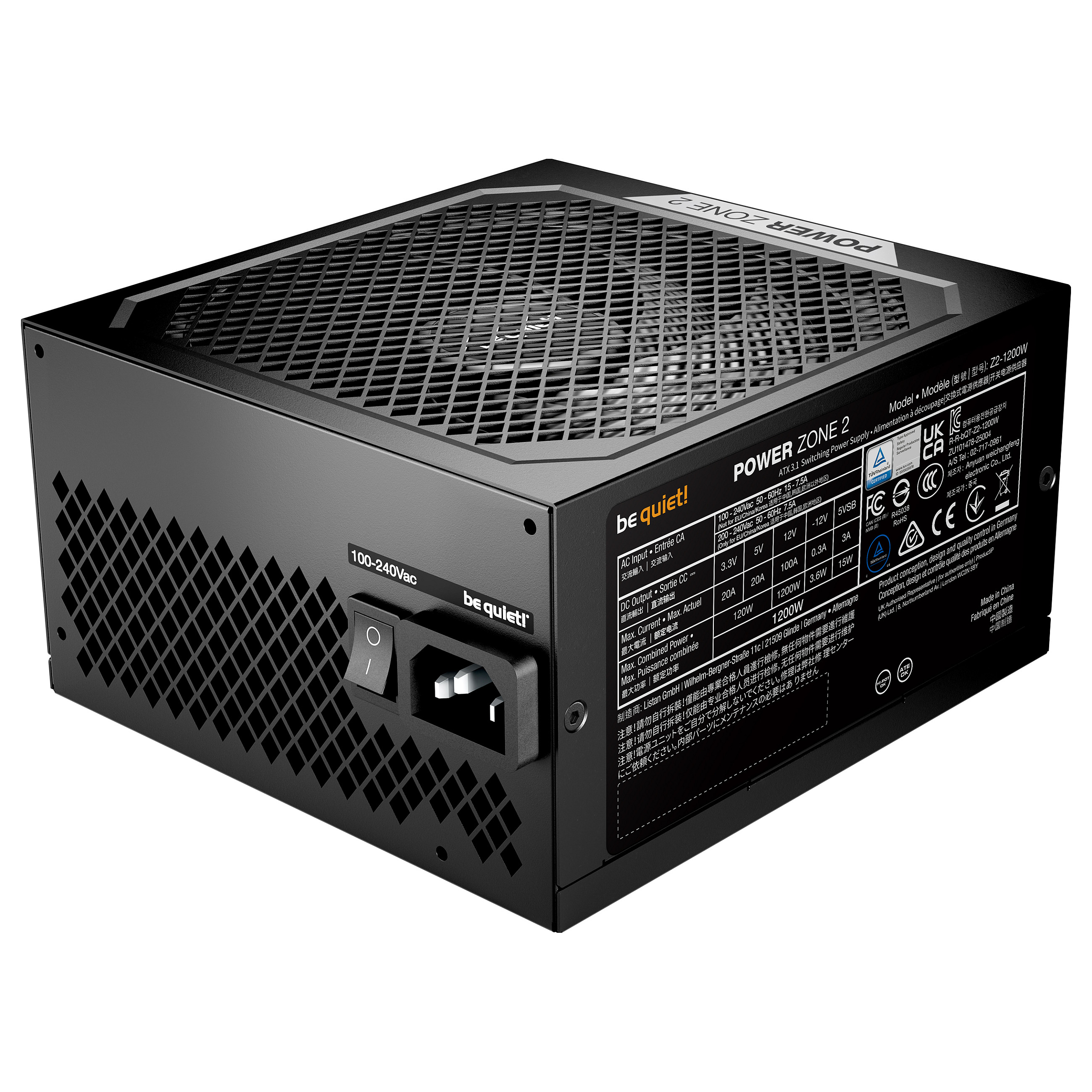 be quiet! Power Zone 2 1200W ATX 3.1