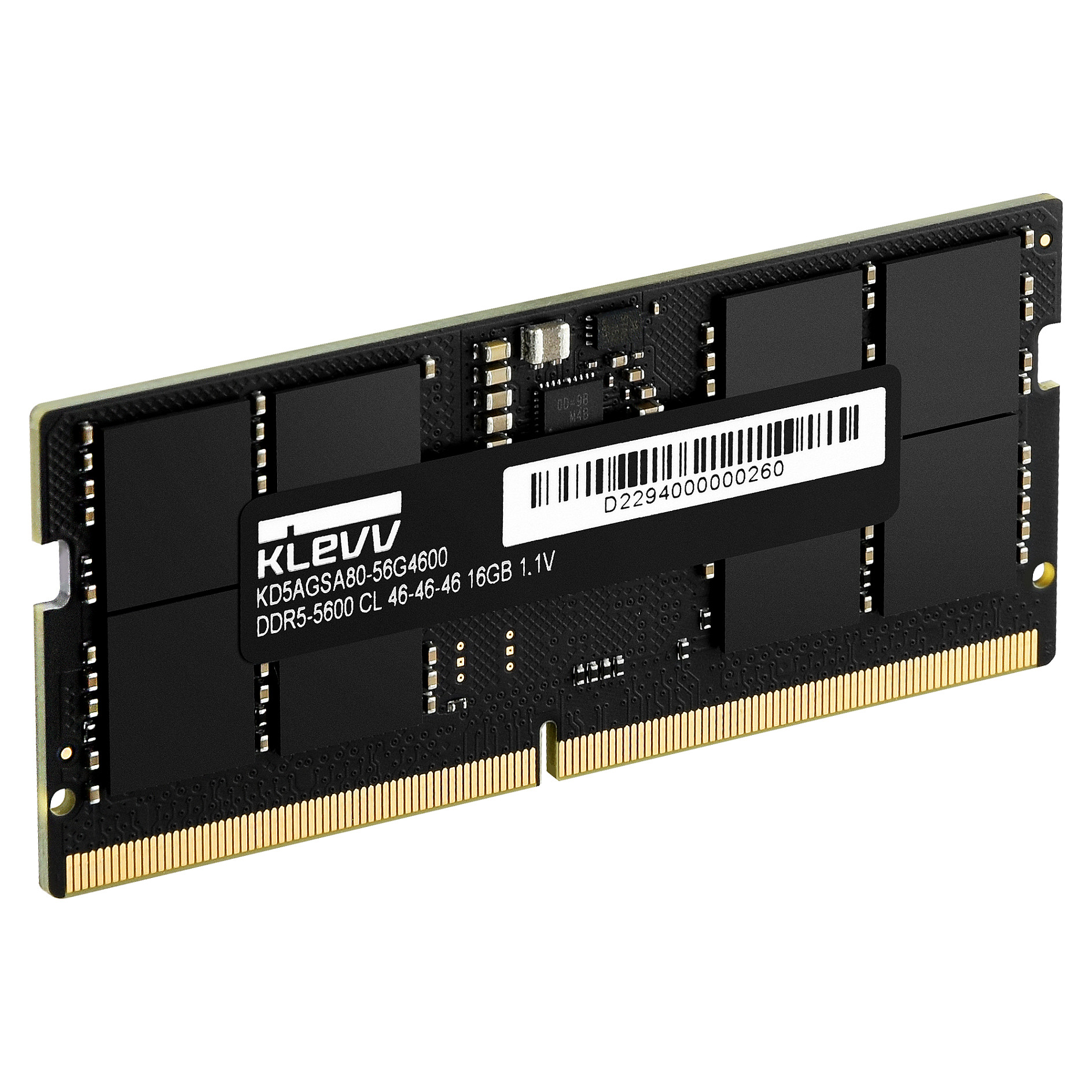 32GB KLEVV 5600 SODIMM KD5BGSA80-56G4600