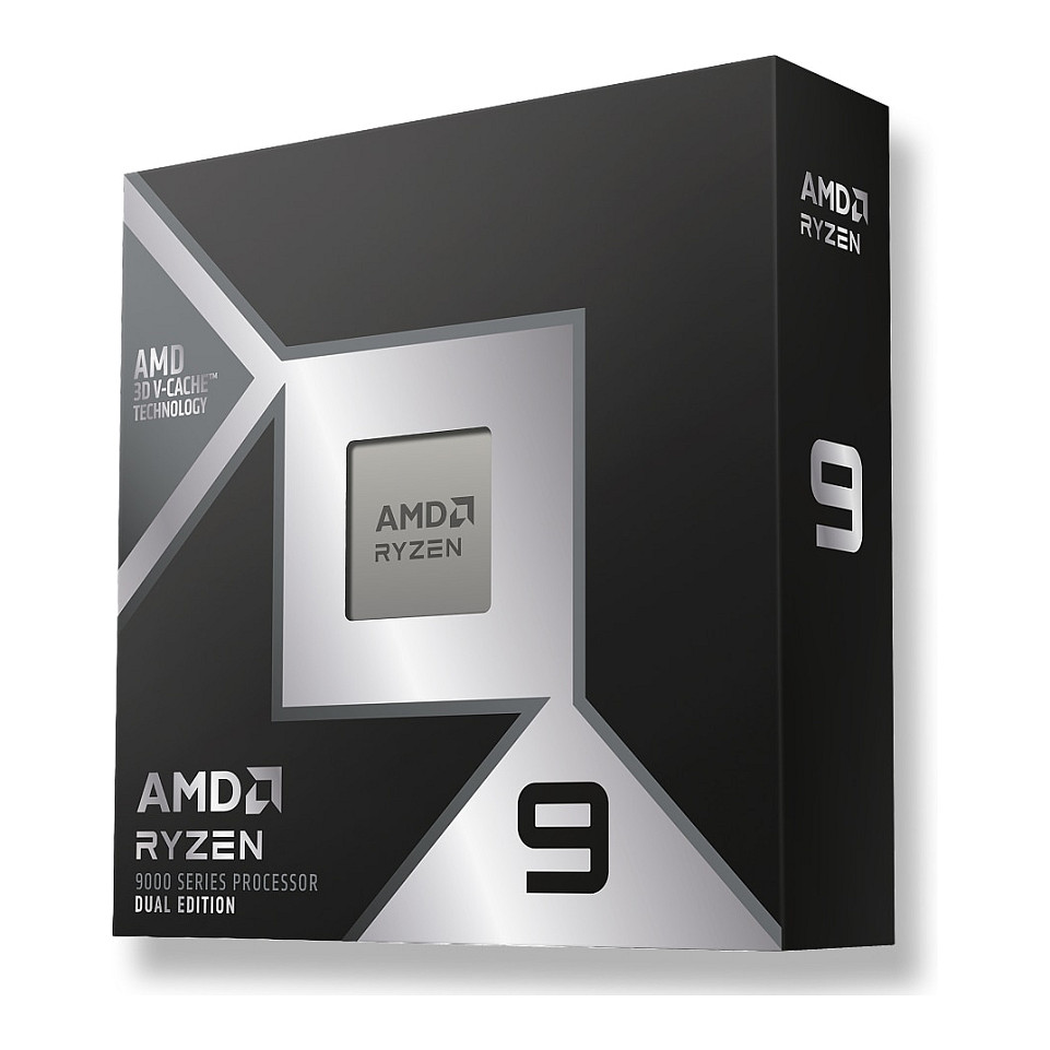 AMD AM5 Ryzen 9 9950X3D2 Box 5,6GHz 16xCore 32xThreads 208MB 200W no Cooler