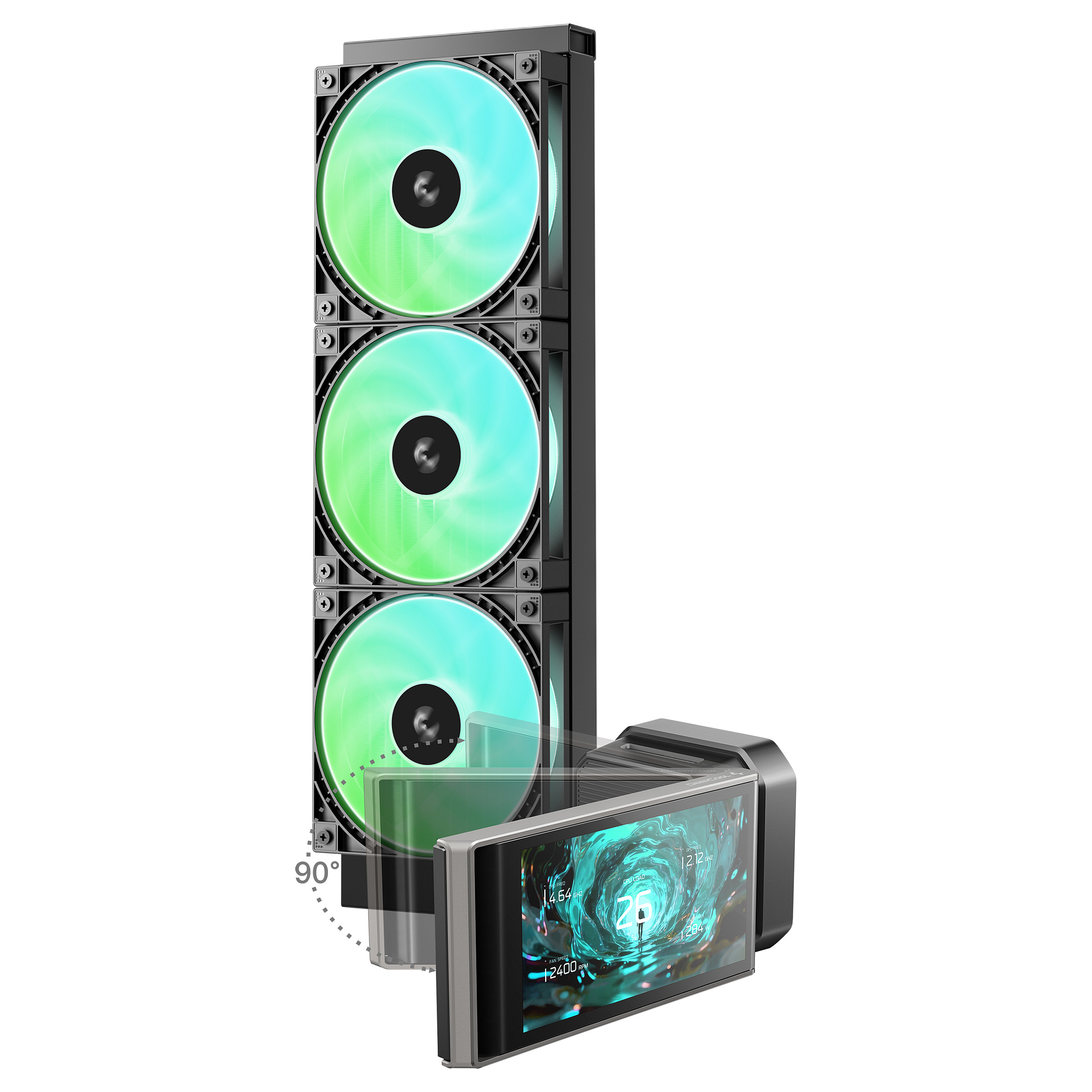 K DeepCool LT360 VISION ARGB AIO