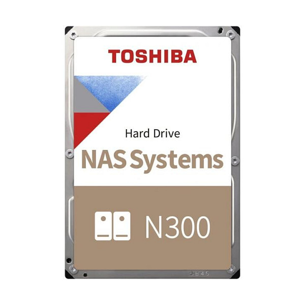 16TB NAS Toshiba N300 MN11ACA16TS 7200 RPM 512MB CMR 3,5" BULK