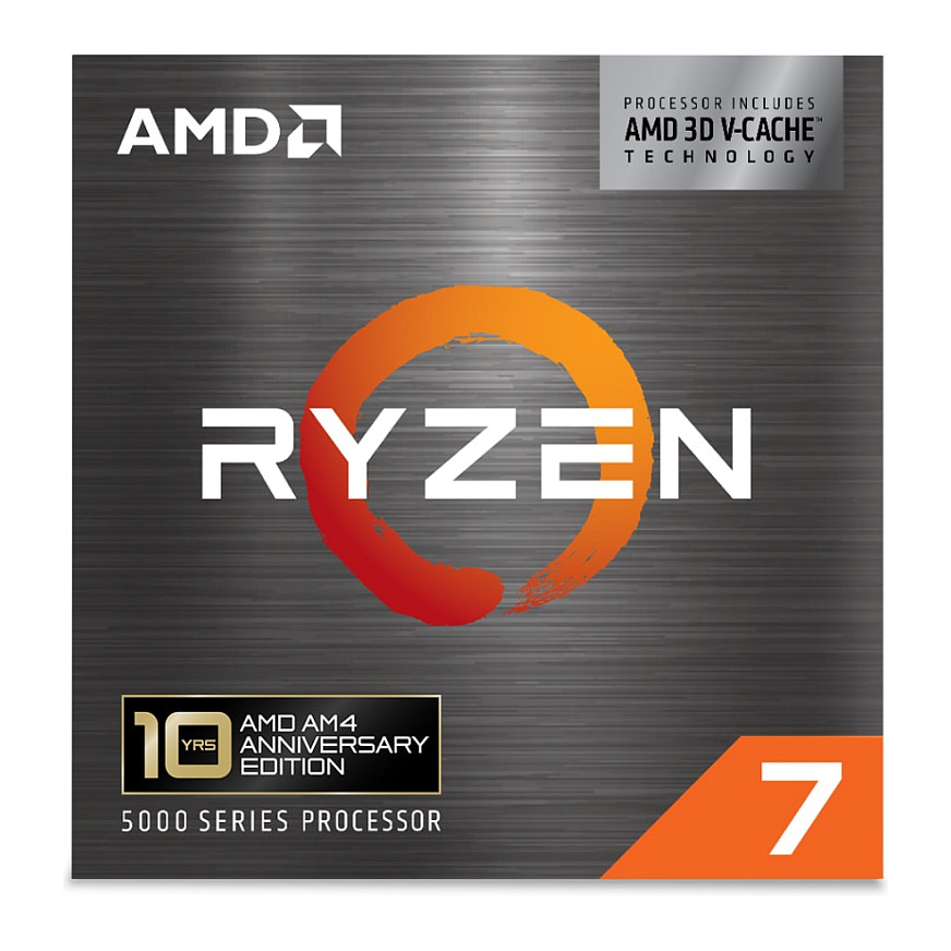 AMD AM4 Ryzen 7 5800X3D 10th Anniversary Edition 8xCore 16xThreads 4,5GHz 100MB 105W