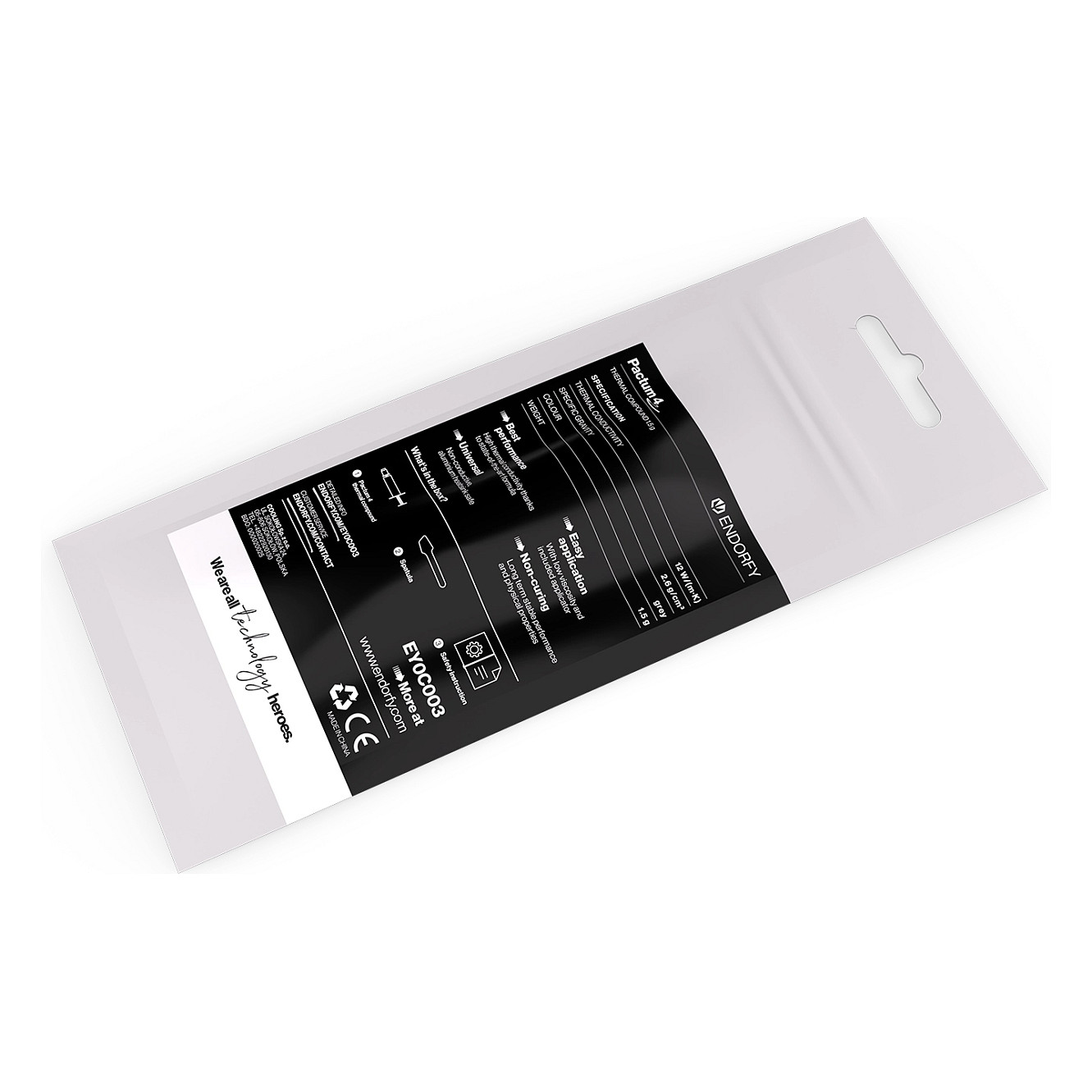 140mm ENDORFY Pactum 4 - 1.5 g