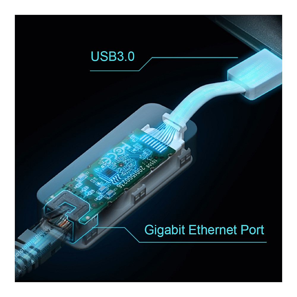 USB TP-LINK UE300 - USB 3.0 to Gigabit Ethernet Network Adapter