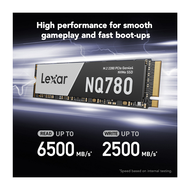 M.2 1TB Lexar PCIe Gen 4X4 NQ780 NVMe