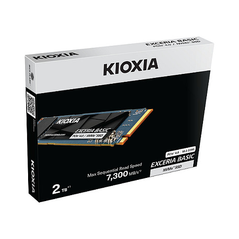 M.2 2TB Kioxia Exceria Basic (PCIe 4.0 x4, M.2 2280)