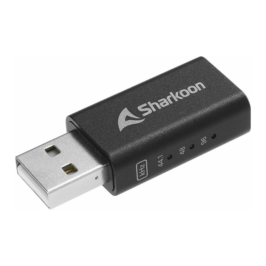 Sharkoon Gaming DAC Pro S - externe Soundkarte für kristallklare Sprachübertragung
