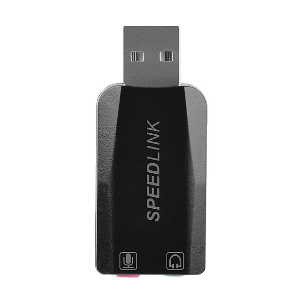 Speedlink VIGO USB Soundkarte, schwarz