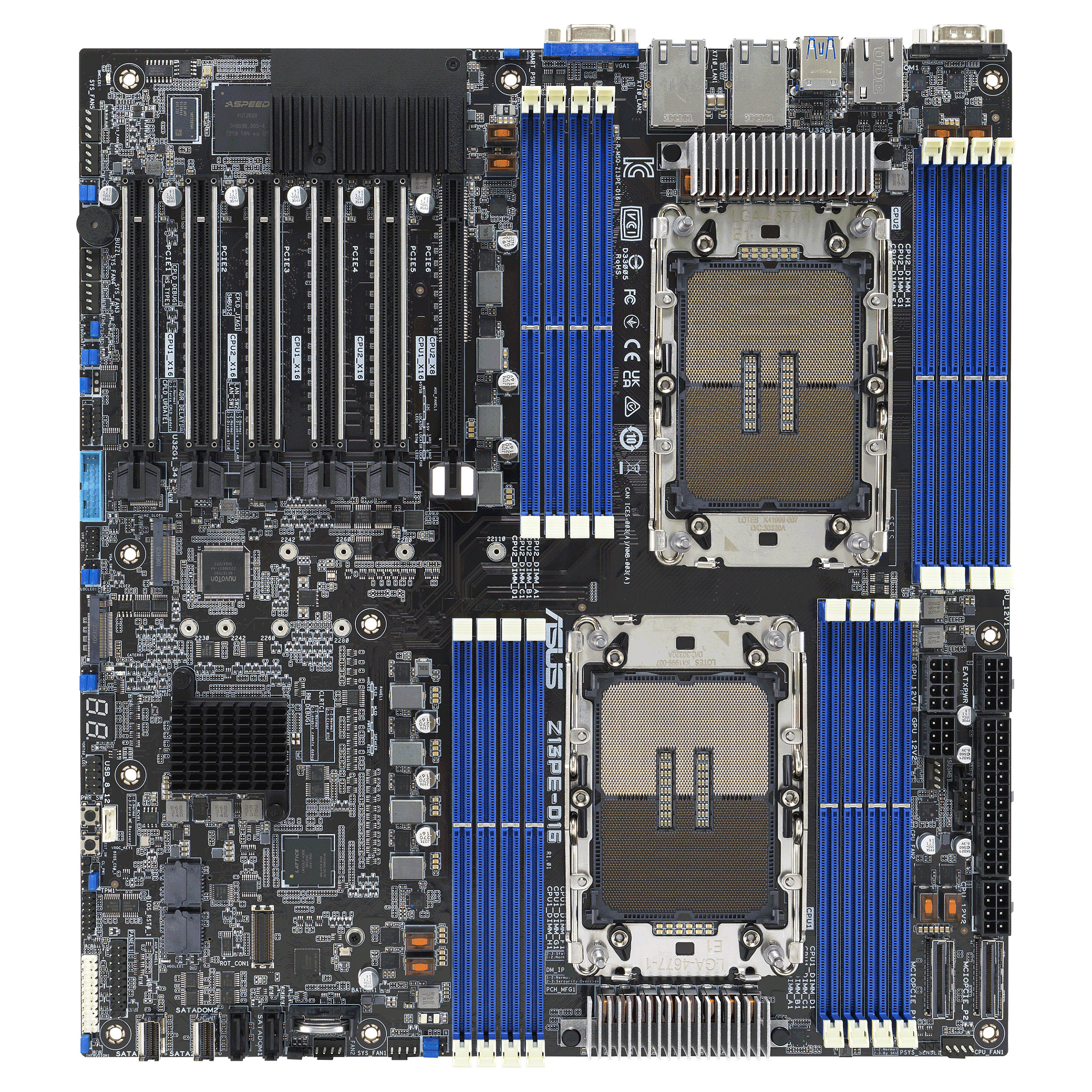 ASUS Z13PE-D16/ASMB11 E-ATX 2x LGA 4677 DDR5 2x10G