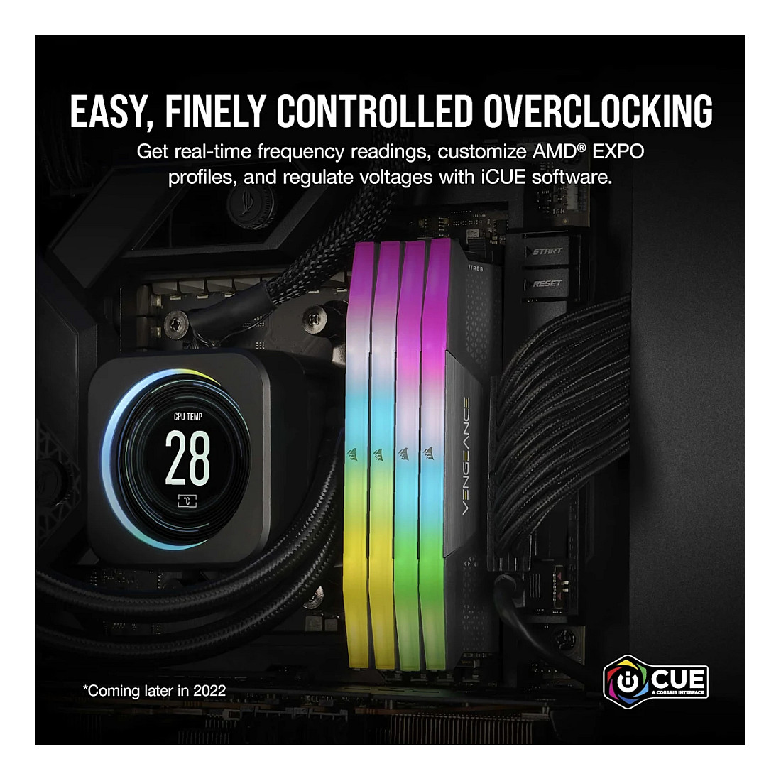 64GB PC 5600 CL40 CORSAIR KIT (2x32GB) VENGEANCE RGB retail