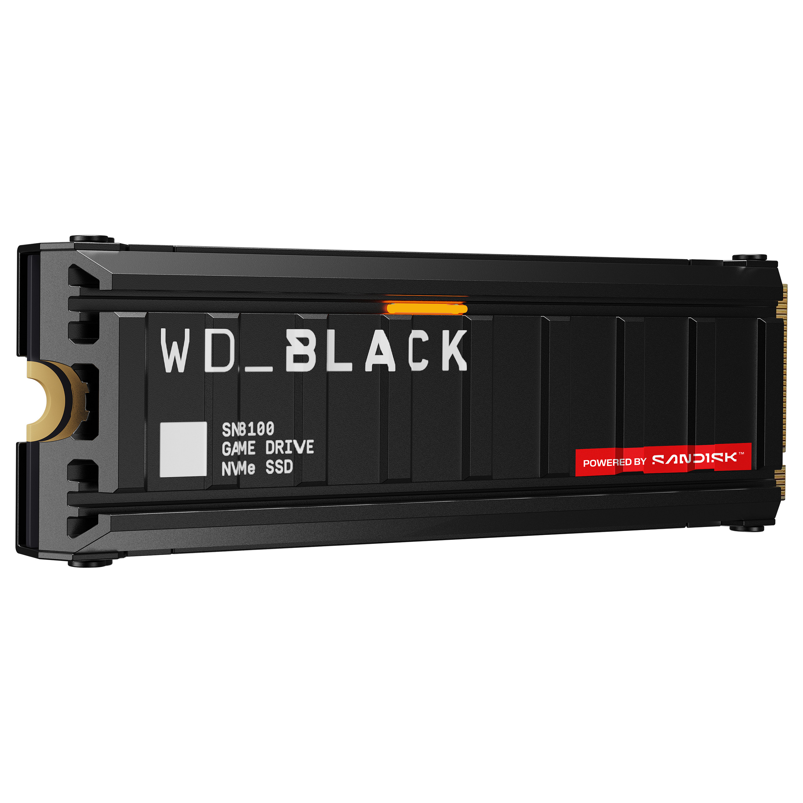 M.2 4TB WD Black SN8100 NVMe 2280 W/Heatsink POWERED BY SANDISK