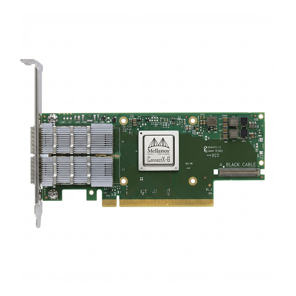 Mellanox ConnectX-6 VPI 2x200Gb QSFP56 MCX653106A-HDAT