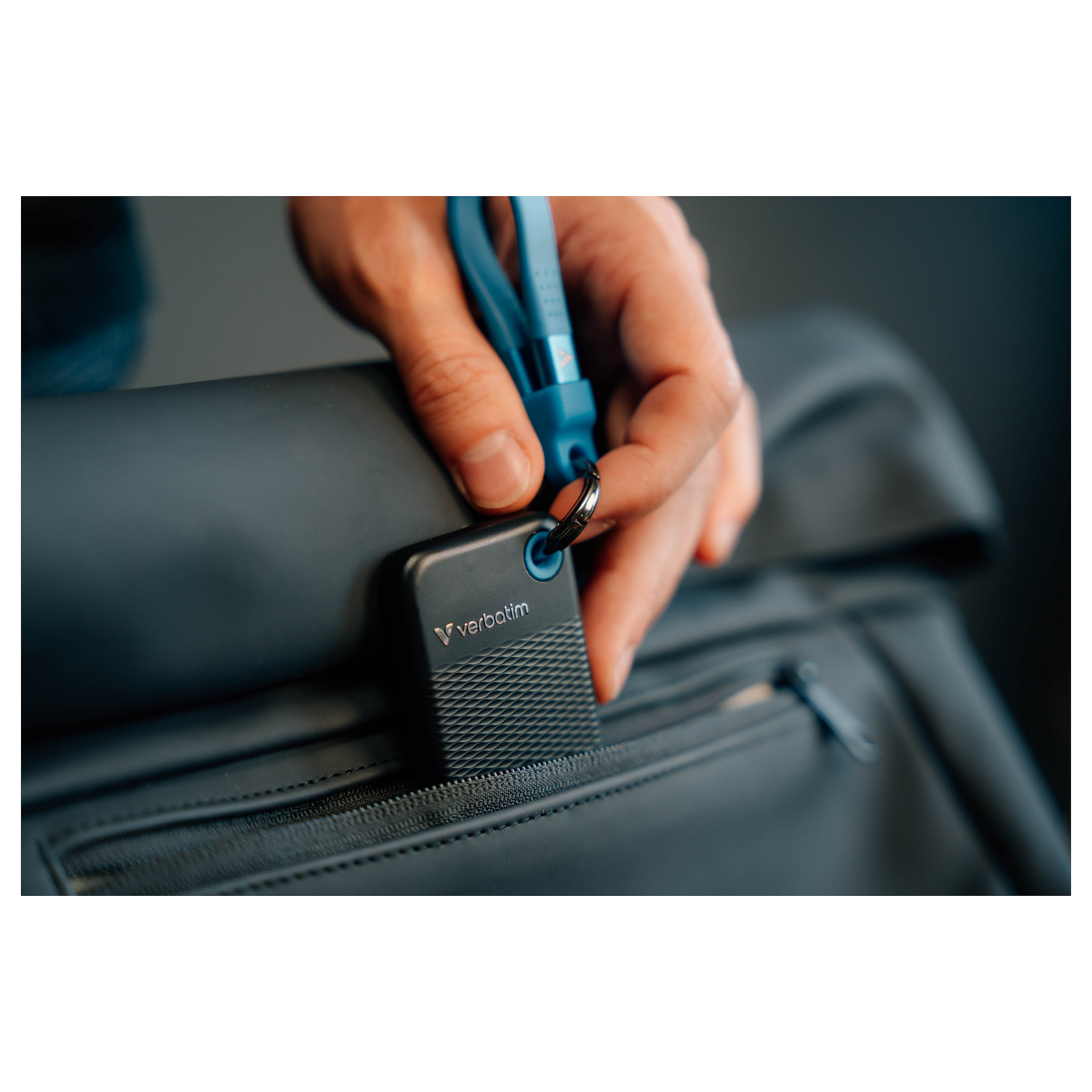 1TB Verbatim Pocket USB 3.2 Typ-C schwarz-blau