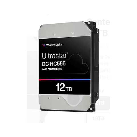 12TB Western Digital Ultrastar DC HC555 0B48720 3,5 Zoll SATA 6 Gbit/s