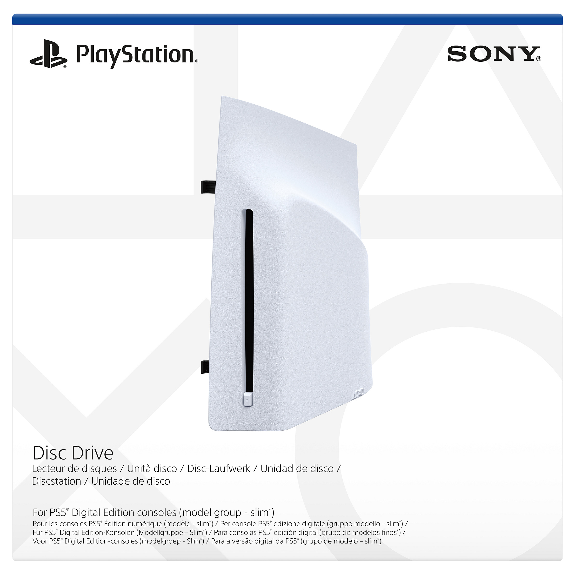 PlayStation 5 Disc Laufwerk - Disc Laufwerk für PlayStation 5 Konsolen ohne Laufwerk (für Modellgruppe Slim Pro)
