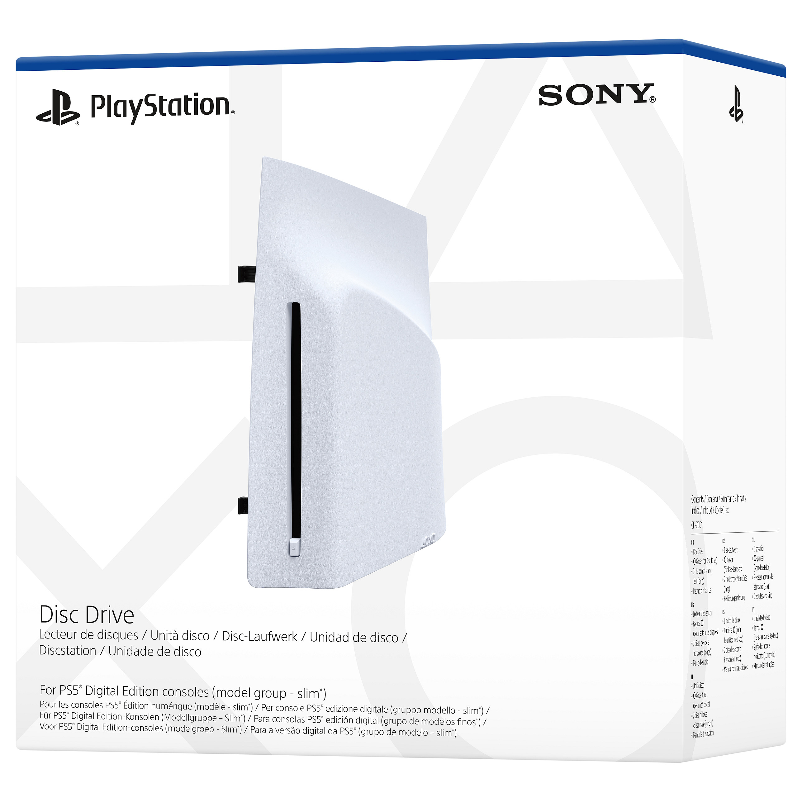 PlayStation 5 Disc Laufwerk - Disc Laufwerk für PlayStation 5 Konsolen ohne Laufwerk (für Modellgruppe Slim Pro)
