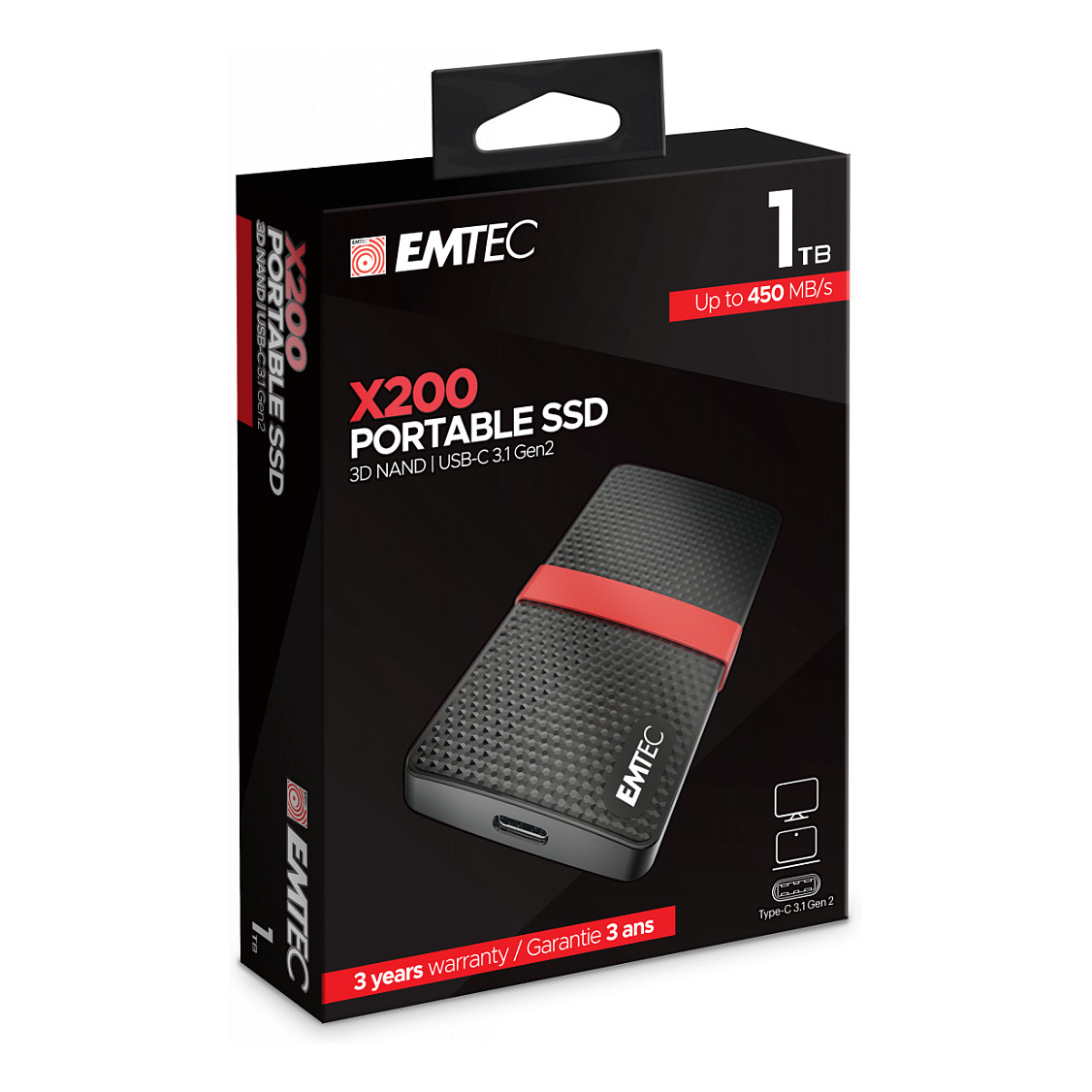 1TB EMTEC Power Plus X200