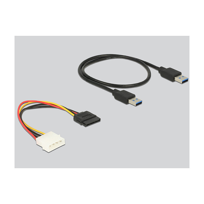 Delock Riser Karte PCI Express x1 > x16 mit 60 cm USB Kabel