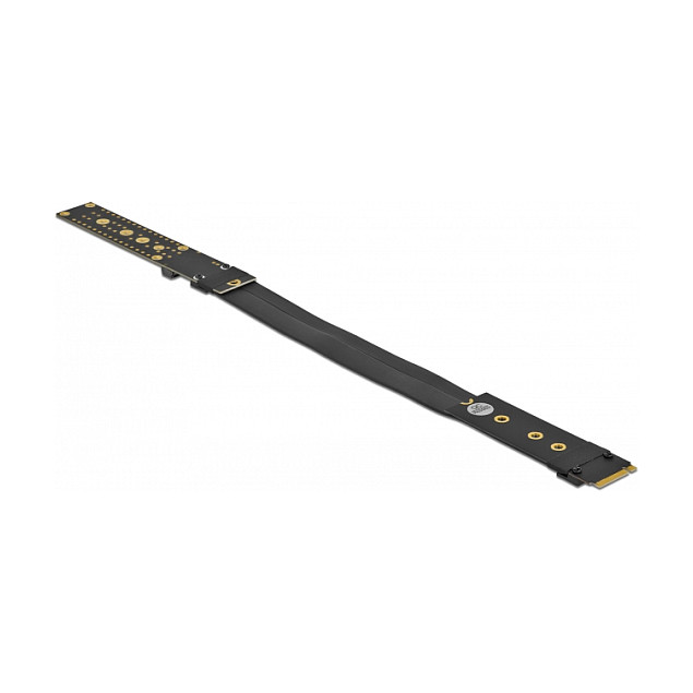 Delock Riser Karte M.2 Key M Verlängerung NVMe mit 20 cm Kabel