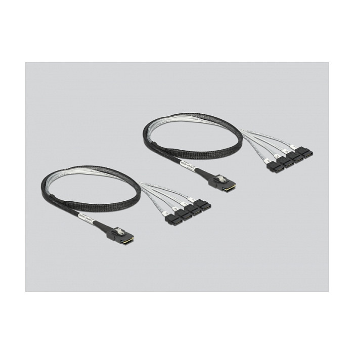 Delock 8 Port SATA PCI Express x8 Karte mit Anschlusskabel