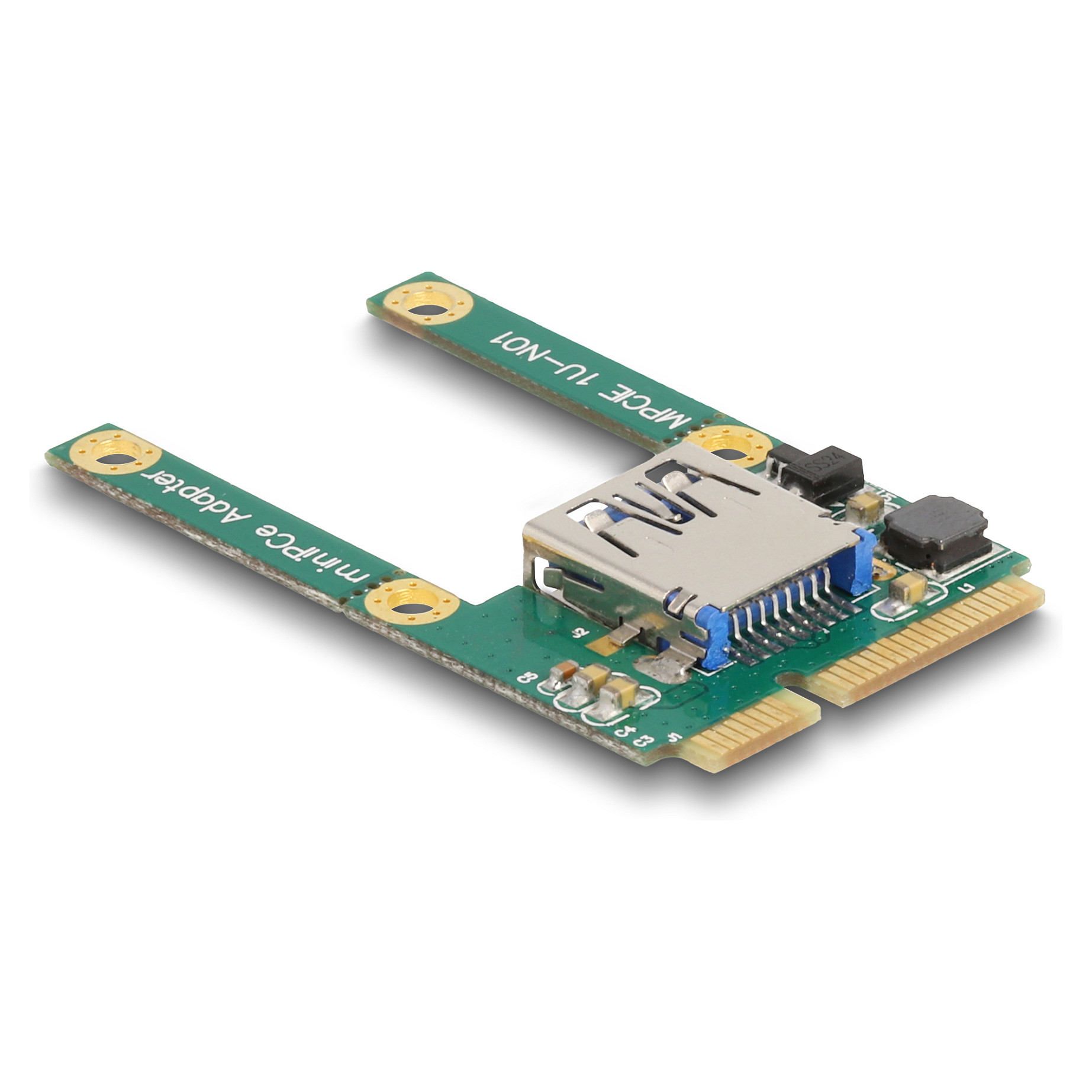 Mini PCIe I/O 1 x USB 2.0 Typ-A Buchse full size / half size