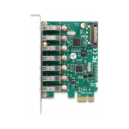 PCI Express x1 Karte zu 7 x extern USB 5 Gbps Typ-A Buchse