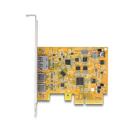 PCI Express x4 Karte zu 1 x extern USB Type-C™ 10 Gbps Buchse + 1 x extern USB Type-C™ 10 Gbps (DP Alt Mode) Buchse