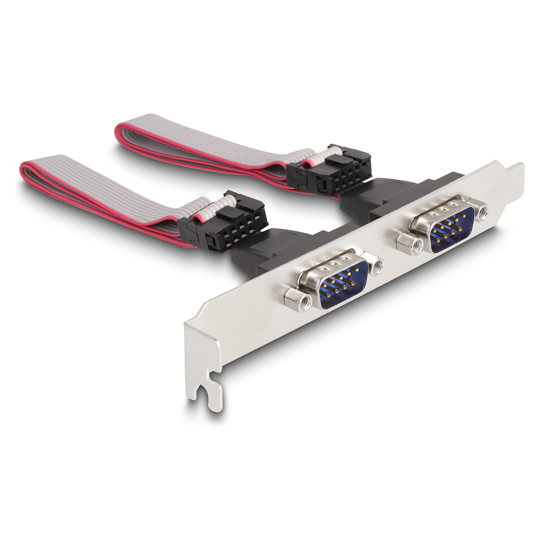 Mini PCIe Karte full size zu 2 x Seriell RS-232 D-Sub 9 Pin