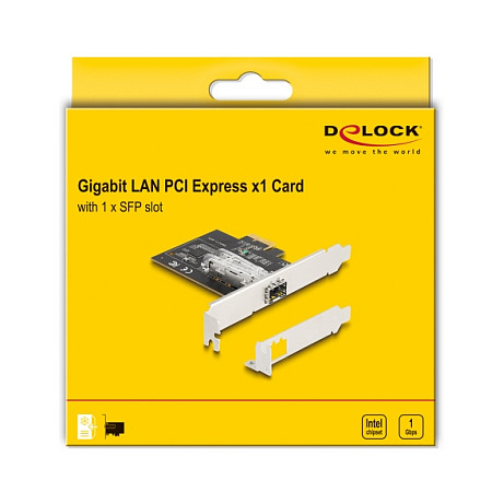 PCI Express x1 Netzwerkkarte Gigabit LAN 1 x SFP i210
