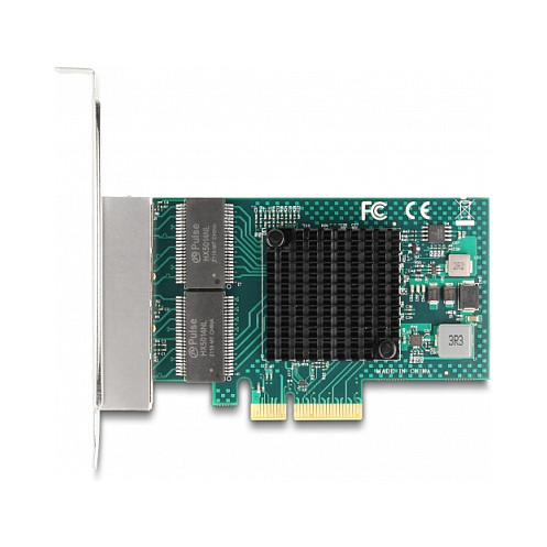 PCI Express x4 Netzwerkkarte Gigabit LAN 4 x RJ45 BCM